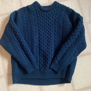 -womens size L knitted crewneck -